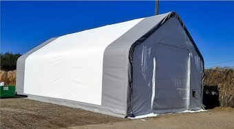 Plachtová hala 6,1 x 12,2m / plachty 900g - 7