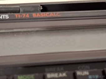 TEXAS INSTRUMENT TI-74 BASICALC / SLABŠÍ DISPLAY - 7