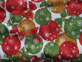 Vianočná obliečka a obrus - 7