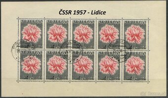 Poštové známky, filatelia: ČSSR, desaťbloky A - 7