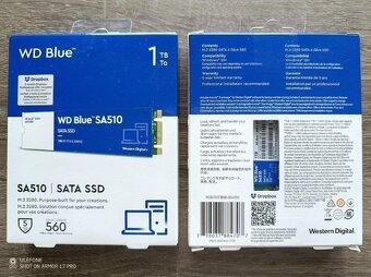 Ext. WD RED / Blue 1TB USB C/ A - zaruka 04 / 2028. - 7