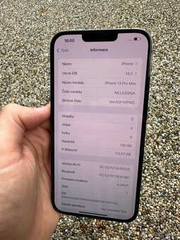 iPhone 13 pro max - baterie 100% - 7