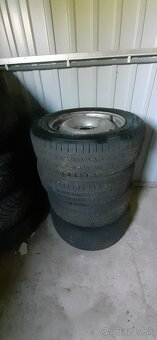 Letné pneumatiky na plechových diskov - 7