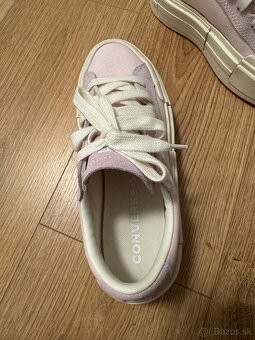 Predám ružové Converse tenisky, veľkosť 38 - 7
