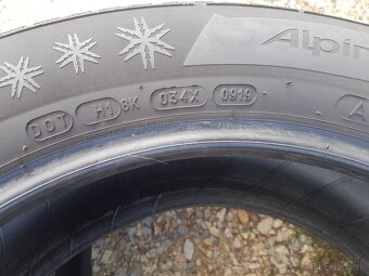 225/55 r17 zimné pneumatiky 2ks Michelin DOT2019 - 7