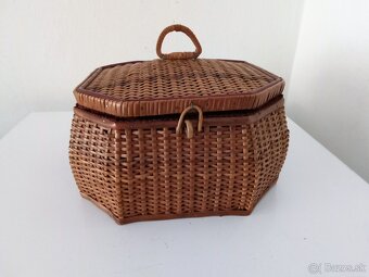 Starý košík na šití - 7