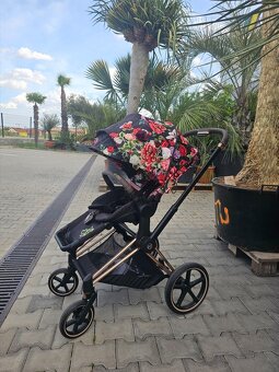 Cybex Priam Rosegold Black + Spring Blossom 2020 - 7