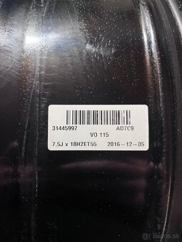 Orig. hliníkové disky Volvo R18, 5x108 - 7