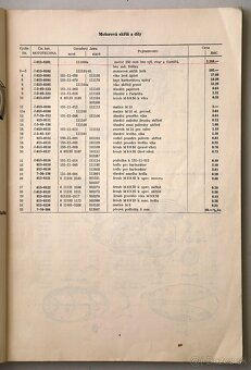 KATALOG ND Jawa 250 a 350 rok vydania 1955 - 7