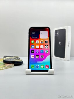 iPhone 11 BLACK NOVÁ BATÉRIA ZDRAVIE 100% - 7