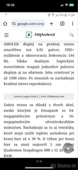 Herná Beštia. Lenovo Legion Duel Phone - 7