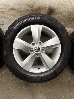 Zimná sada 5x112 R16 , 215/60/16 - Karoq, TRoc, Superb - 7