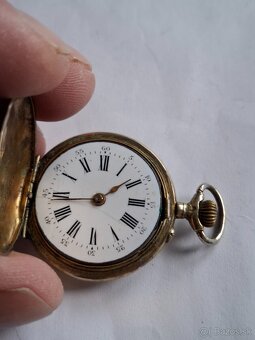 Vreckové hodinky 2 strieborné - 7