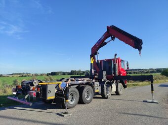 TATRA Phoenix 8x6 - nosič kontejnerov + SILNÁ hydraul. ruka - 7