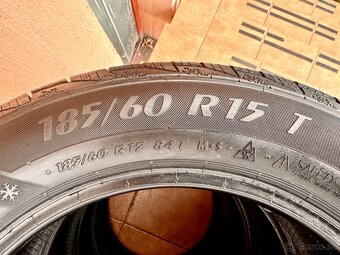185/60 R15 zimné pneumatiky - kompletná sada - 7