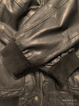 Kožená bunda pánska- rezervované - 7