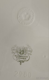 Keramický, servírovací podnos - 7