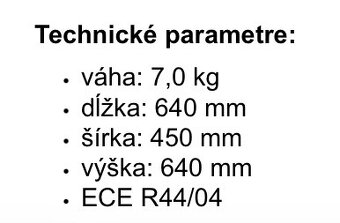 Autosedacka VOLVO - 7