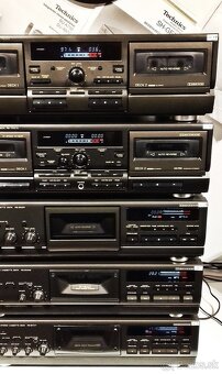 SERIA 5x tape deck TECHNICS, dolby system B,C, HX PRO = Ka2 - 7