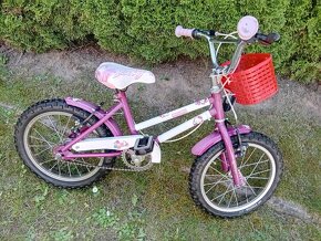 dievčenský detský bicykel 16 - 7