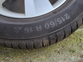 Zimne kolesa Skoda 5x112 r16 215/60 r16 skoda Superb - 7