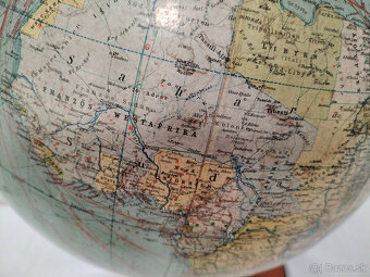 starožitný glóbus Columbus - 7