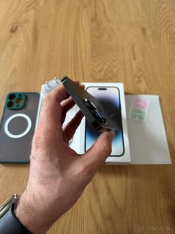 iPhone 14 Pro Max 128 gb Space Black - komplet príslušenstvo - 7
