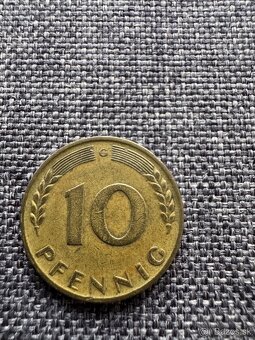 Nemecko - 10 Pfennig (9 ks) - 7
