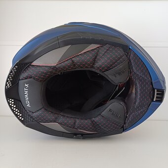 Silniční překlápěcí přilba LS2 ADVANT X Navy Blau - 7