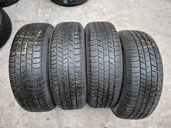 215/65 R16 zimné 4 ks CONTINENTAL dezén 8,1-6,4 mm - 7