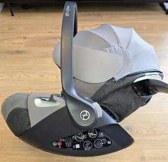 CYBEX Autosedačka Cloud T i-Size (0-13 kg) Plus Mirage Grey - 7