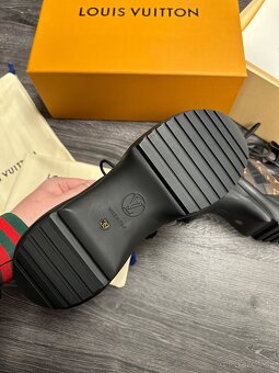Louis Vuitton tenisky zenske black komplet balenie - 7