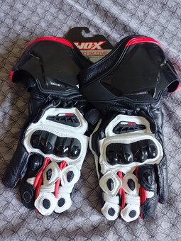 Kožené rukavice na motorku 🧤 - 7