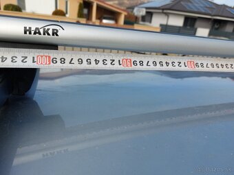 Predám strešný nosič HAKR hliníkový profil, uzamykací - 7