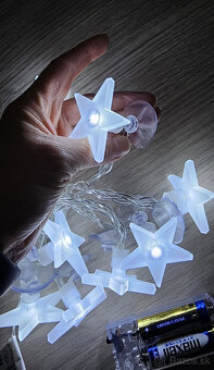 Nové svetielka s hviezdami a prísavkami 10 LED - 7