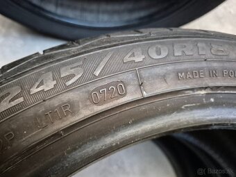 245/40 r18 letné 2 ks DEBICA dezén 6,3 mm DOT2020 - 7