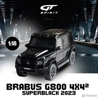 1:18 Mercedes-Benz Brabus G800 - Superblack - GT-Spirit - 7