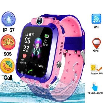 Smart hodinky Q12 na SIM kartu s GPS, /ako nové/ - 7