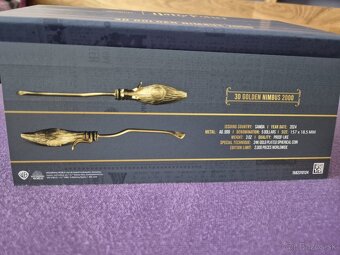 zlato striebro minca proof Harry Potter nimbus 2000 - 7
