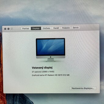 Apple iMac 27 mid 2010 - 7