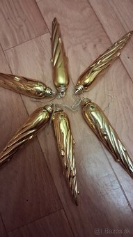 Retro vianoc e sklenene,ozdoby - 7