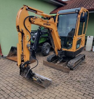 Pásový minibáger HYUNDAI R18-9 - 7