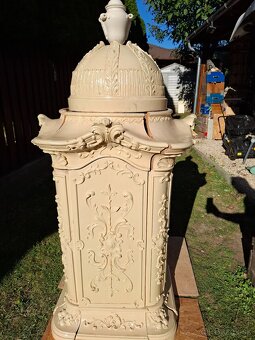 Kachlova pec starožitná - 7