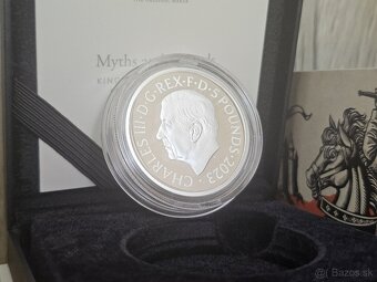 Británia 2023 Myths and Legends - King Arthur 2oz. - 7