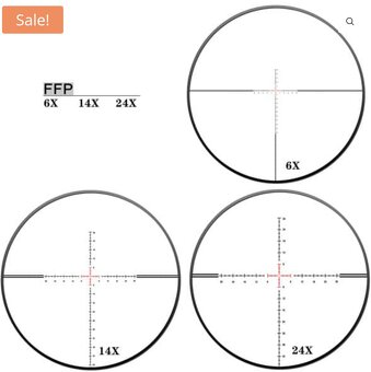 Puškohľad Discovery Optics HT Gen2 6-24x44 FFP - 7