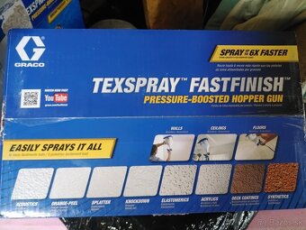 GRACO tex spray tlaková pištol na fasádnu omietku - 7