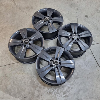 Hliníkové Mercedes disky 5x112 R17 7J ET56 - 7