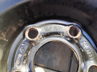 5x105 r16 plechové disky Opel Chevrolet 6,5Jx16ET39 - 7