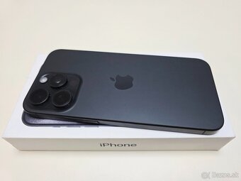 APPLE IPHONE 15 PRO MAX 256GB BLACK TITANIUM,BATERKA 94% - 7