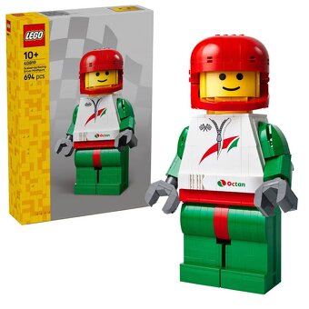 Lego 40819 Zväčšená minifigúrka pretekar - 7